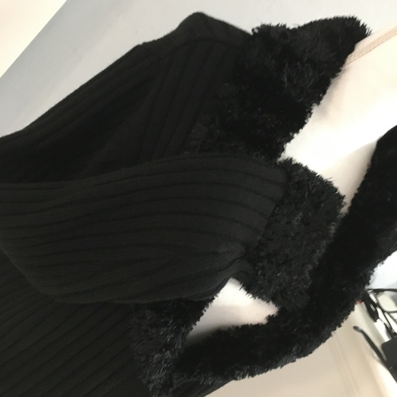 Cato, sweater cardigan, black, knitted Button up. Size 22-24W - Picture 10 of 15